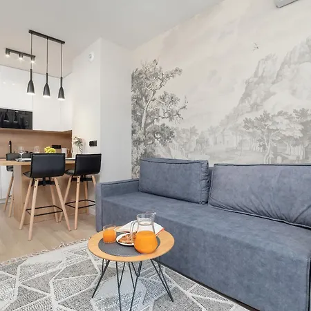 아파트 Przytulne Z Widokiem Na Miasto By Renters