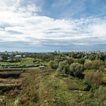 아파트 Przytulne Z Widokiem Na Miasto By Renters
