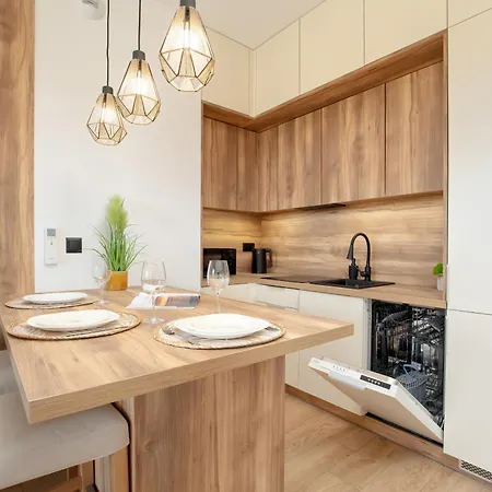 아파트 Przytulne Z Widokiem Na Miasto By Renters *